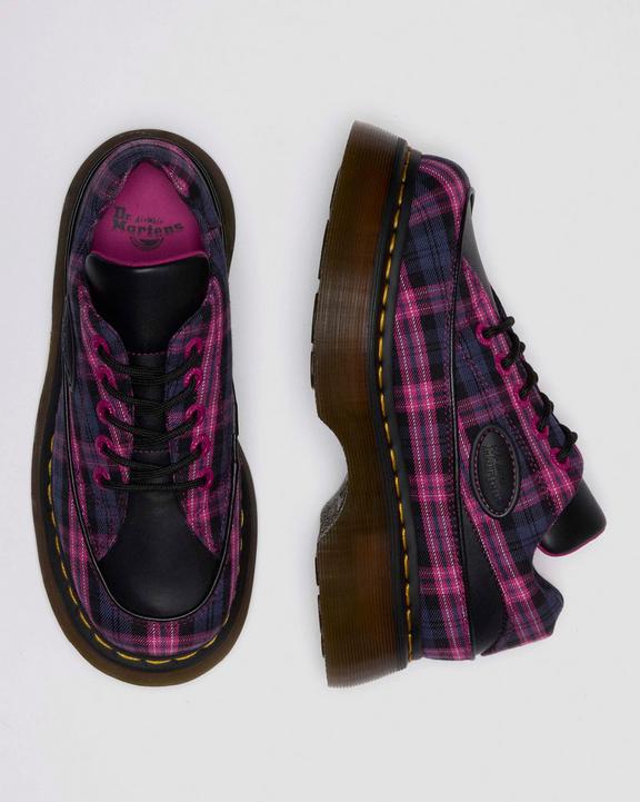 Dr Martens Buzz 5-Eye - Black+Pink Multi