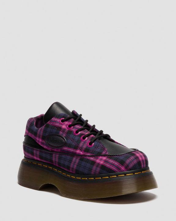 Dr Martens Buzz 5-Eye - Black+Pink Multi