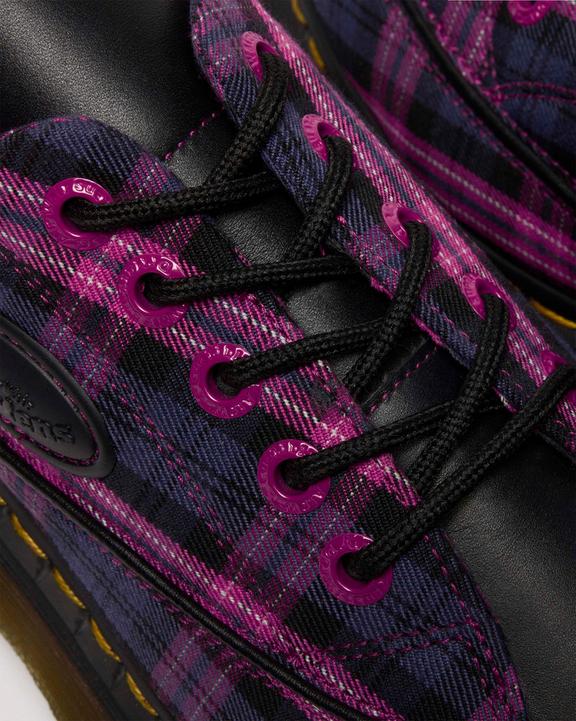 Dr Martens Buzz 5-Eye - Black+Pink Multi