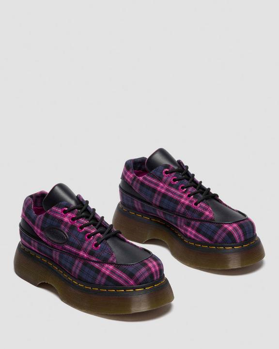 Dr Martens Buzz 5-Eye - Black+Pink Multi