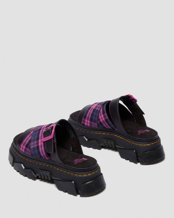 Dr Martens Mattison - Black+Pink Multi