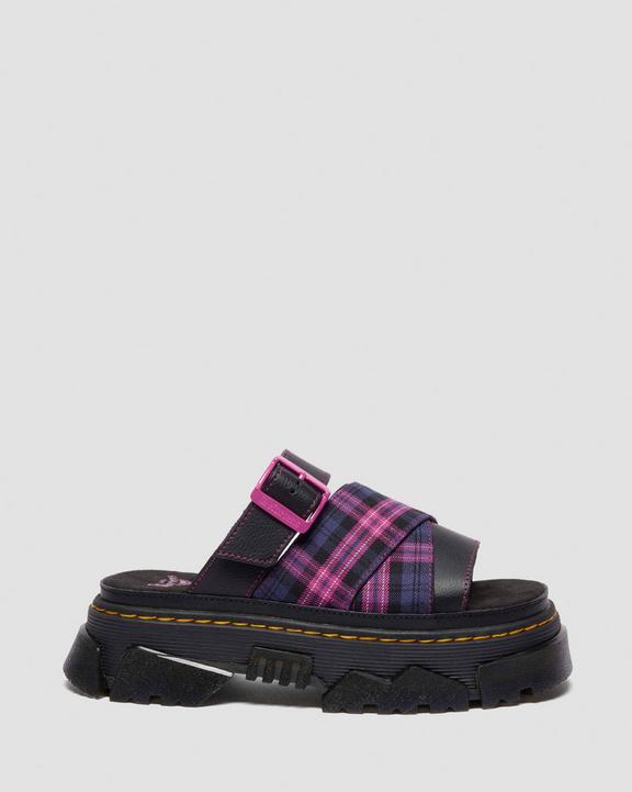 Dr Martens Mattison - Black+Pink Multi