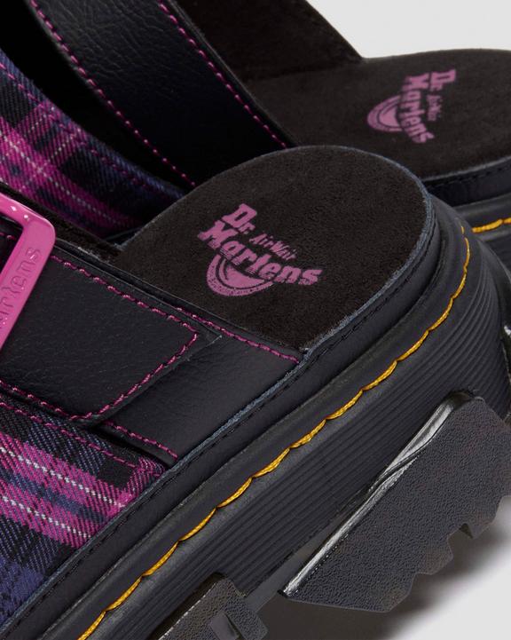 Dr Martens Mattison - Black+Pink Multi