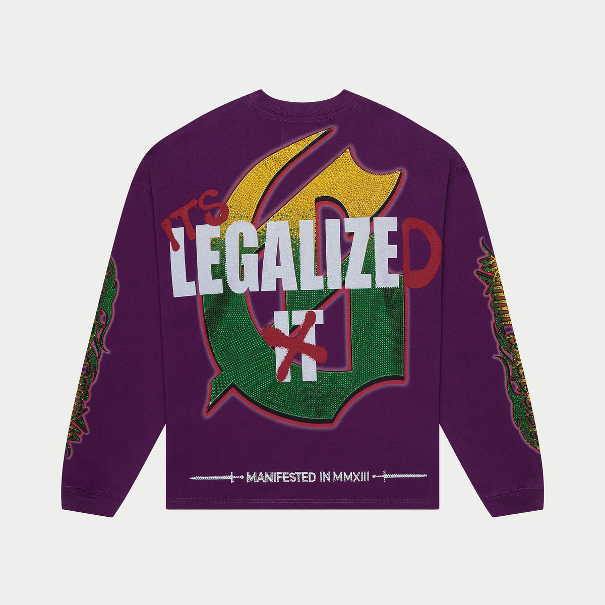 Godspeed Indoor Vvs Ls T-Shirt (Purple)