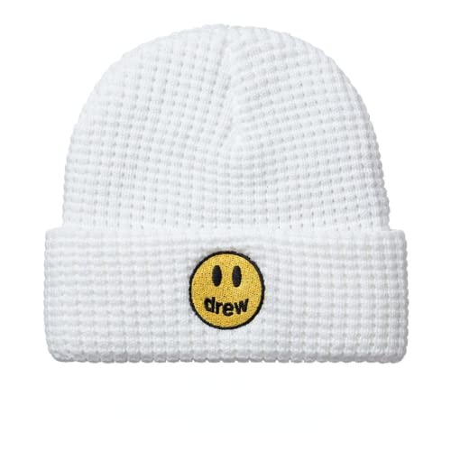 Drew Beanie Waffle White