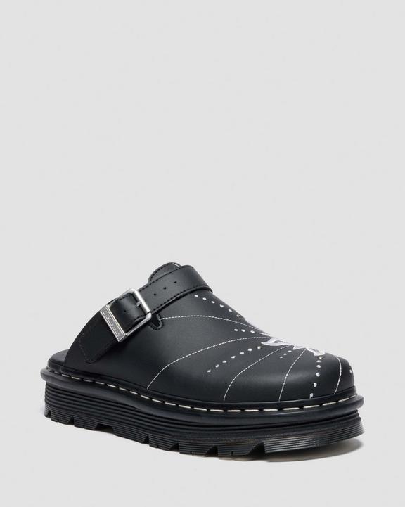 Dr Martens Zebzag Mule Solar Flare - Black