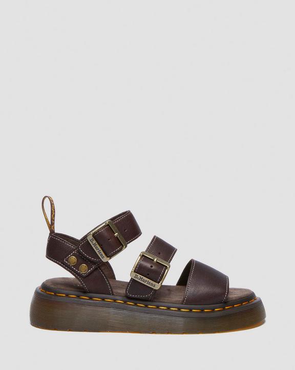 Dr Martens Gryphon Quad - Dark Brown