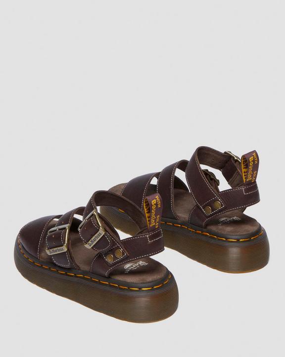 Dr Martens Gryphon Quad - Dark Brown