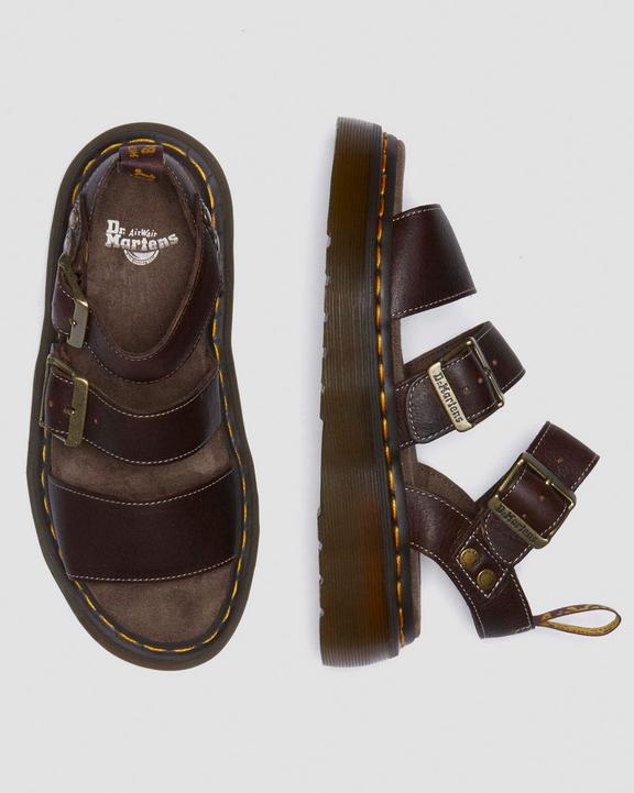 Dr Martens Gryphon Quad - Dark Brown