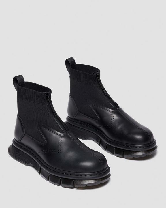 Dr Martens 14Xx Qubist Zip Boot - Black