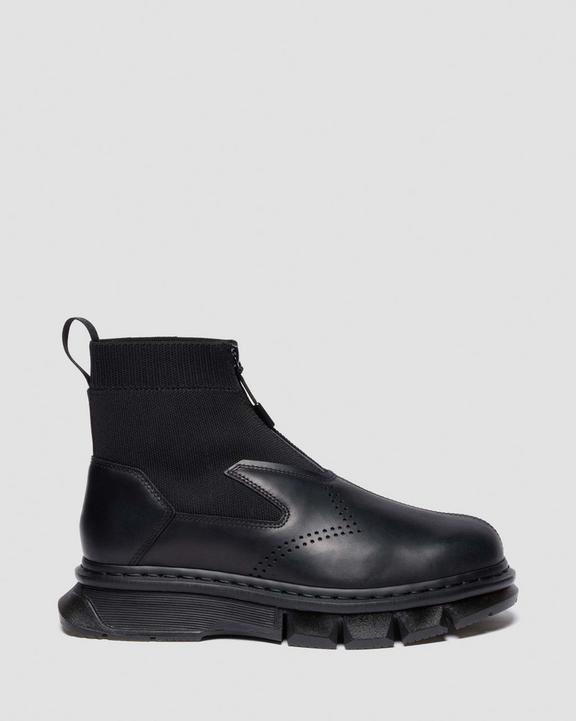 Dr Martens 14Xx Qubist Zip Boot - Black