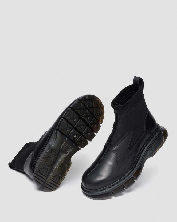 Dr Martens 14Xx Qubist Zip Boot - Black