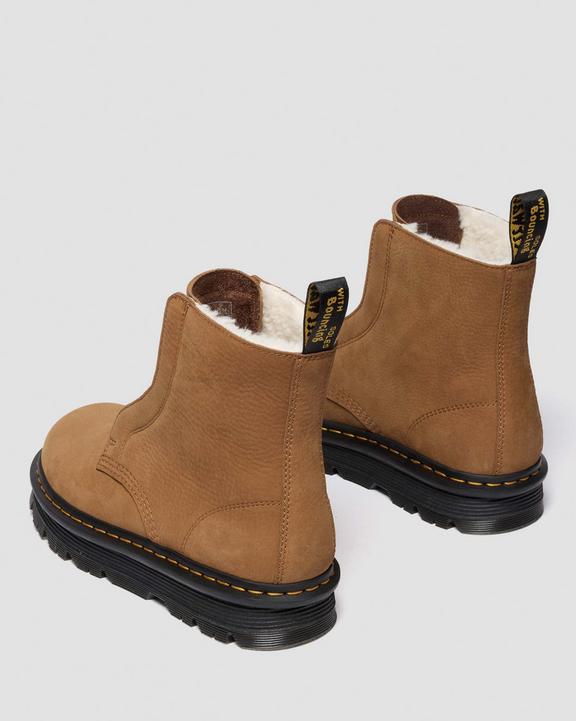 Dr Martens Zebzag Laceless - Desert Brown