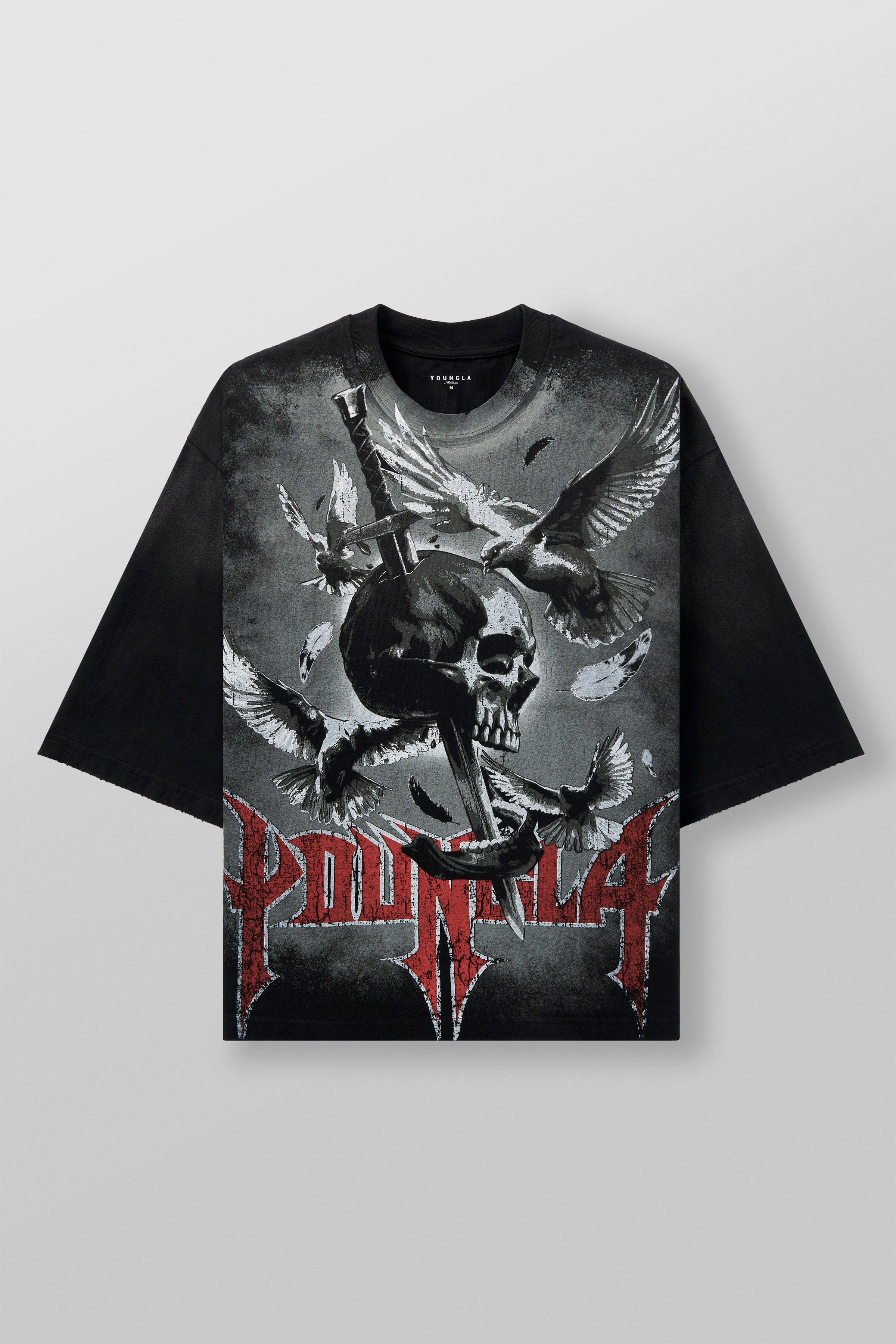 YoungLA 4201 - Nocturnal Tees Skull Conquest