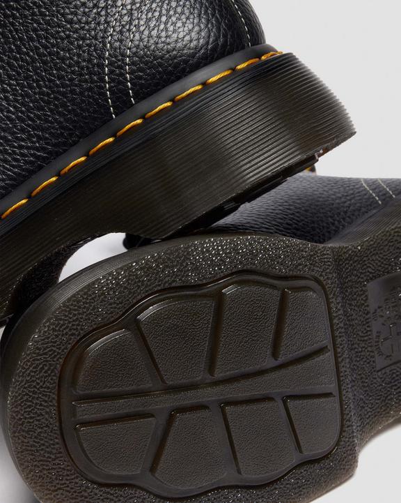 Buzz 8-Eye - Black Milled Nappa - Womens