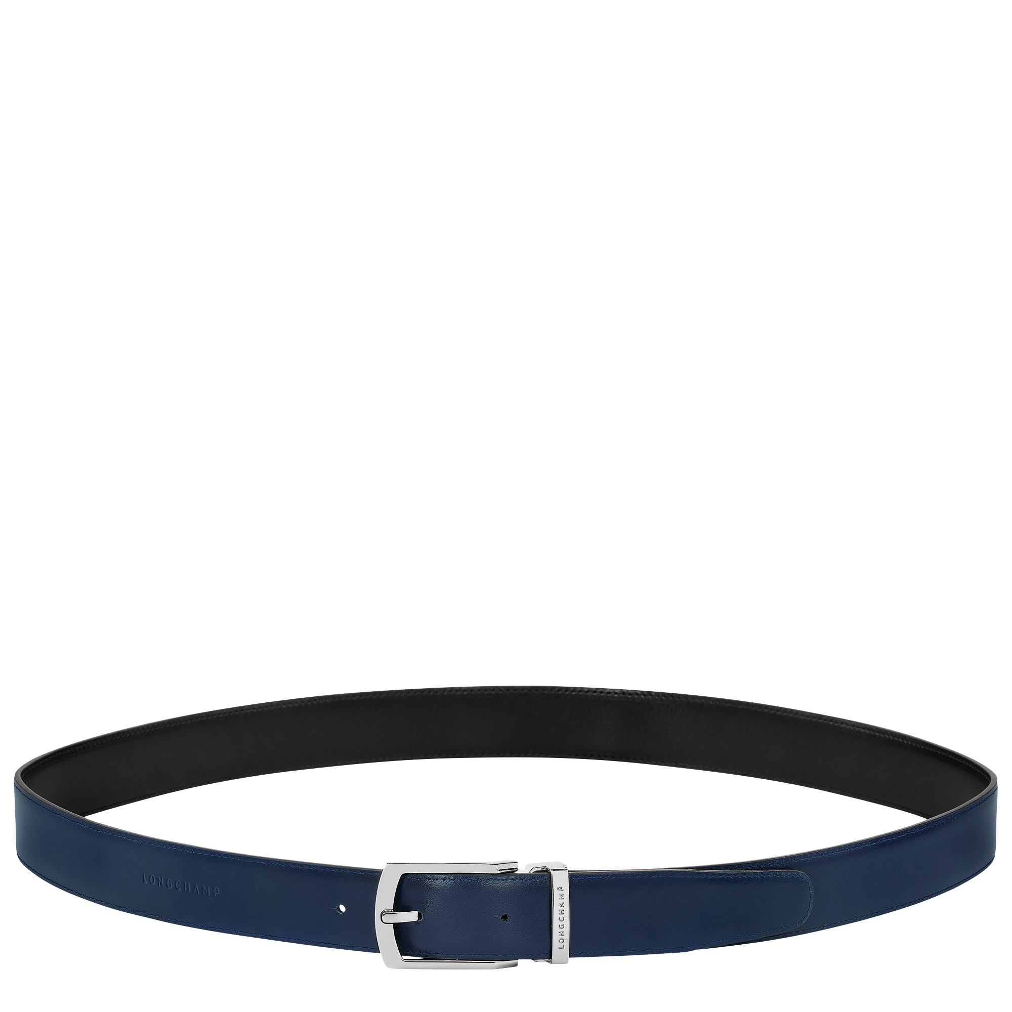 Longchamp Delta Box Men's belt Black/Navy