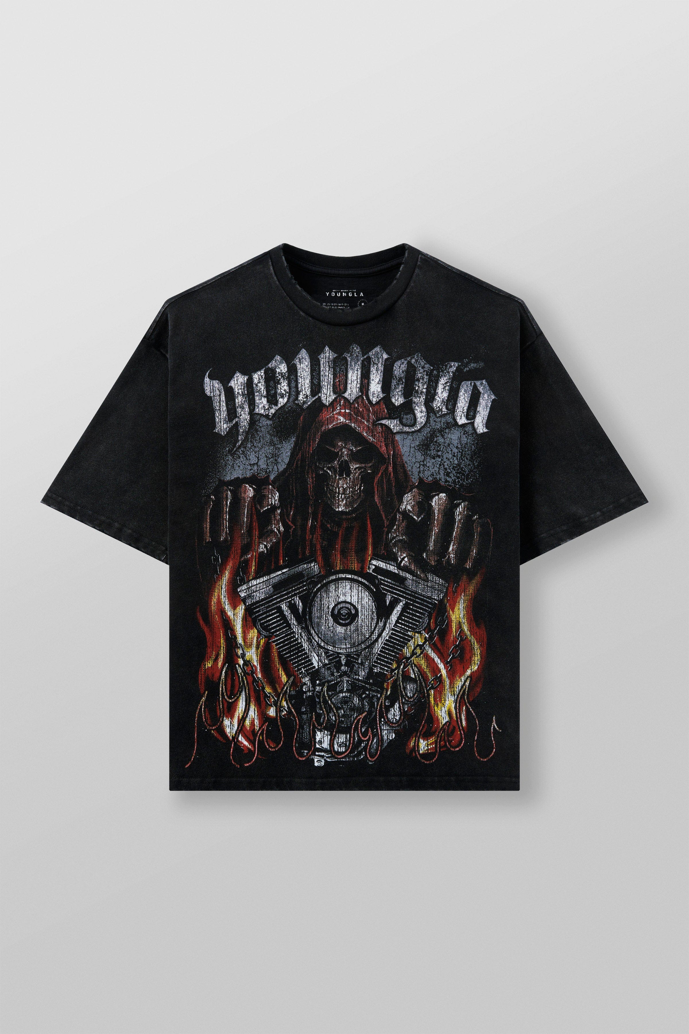 YoungLA 4205 - Vintage Rock Tees Hellbound