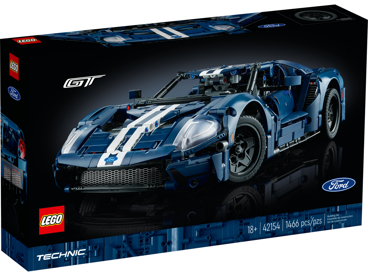 LEGO Technic 2022 Ford GT, front