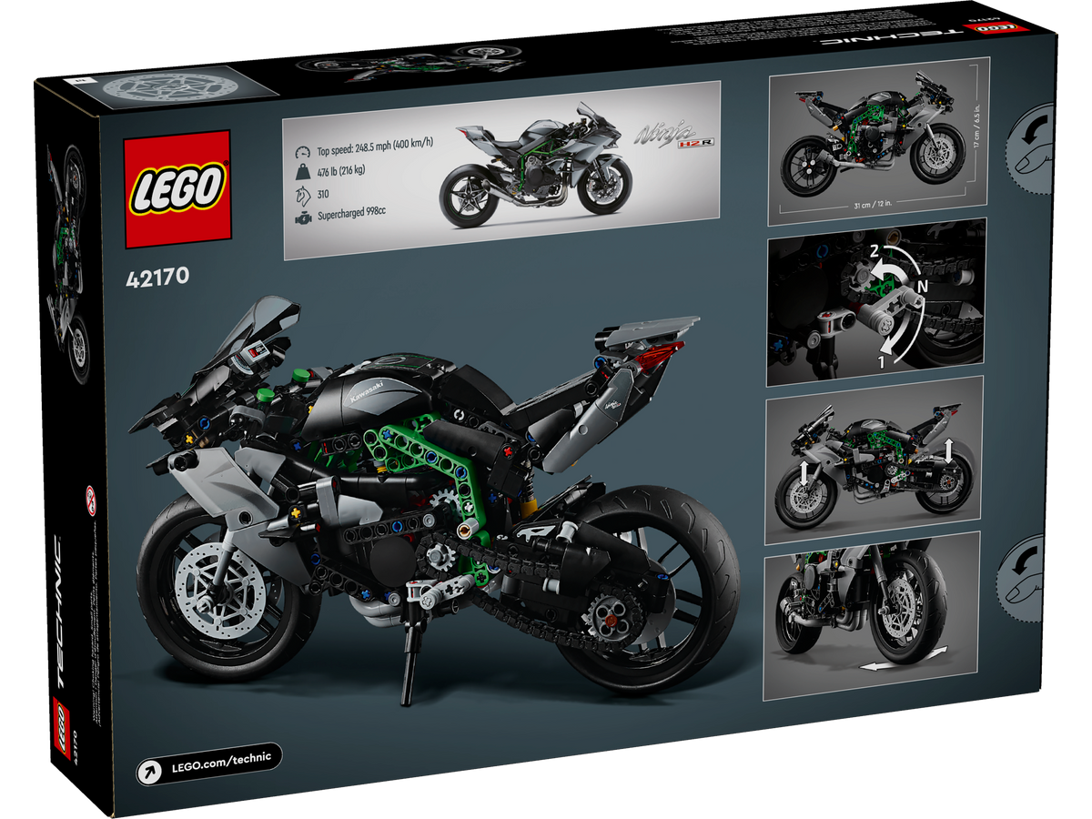 LEGO Kawasaki Ninja H2R Motorcycle, packaging