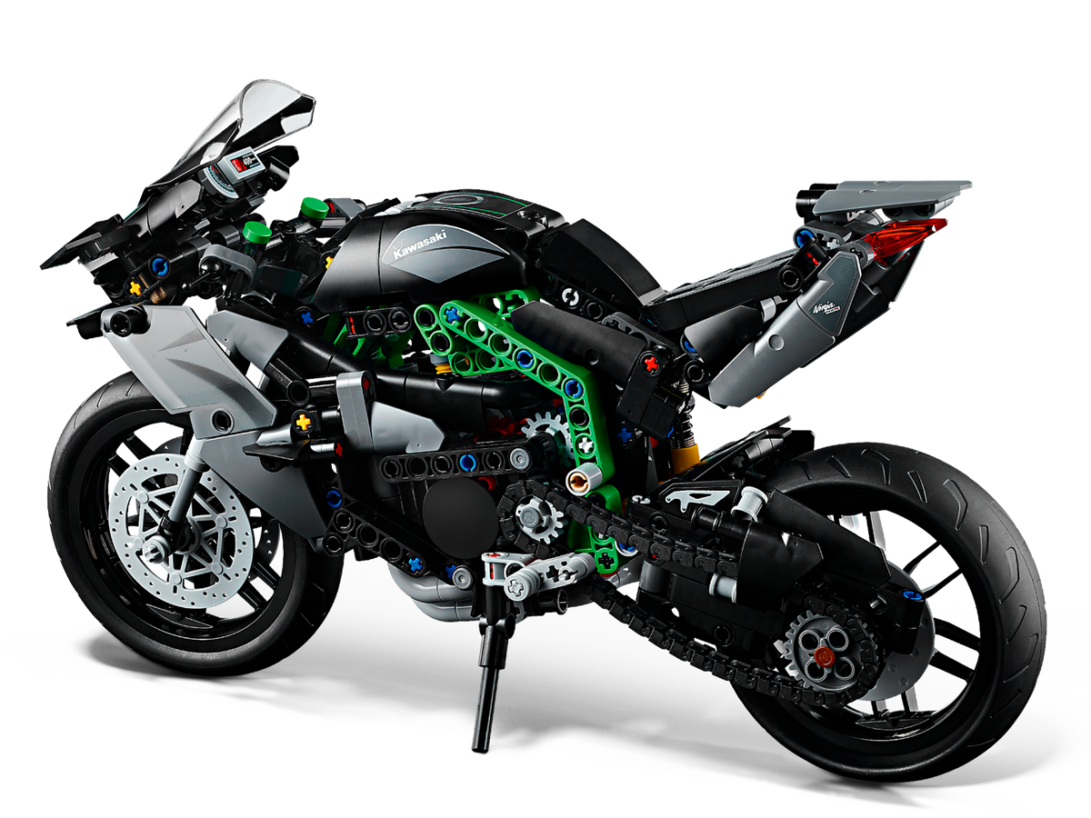 LEGO Kawasaki Ninja H2R Motorcycle, back