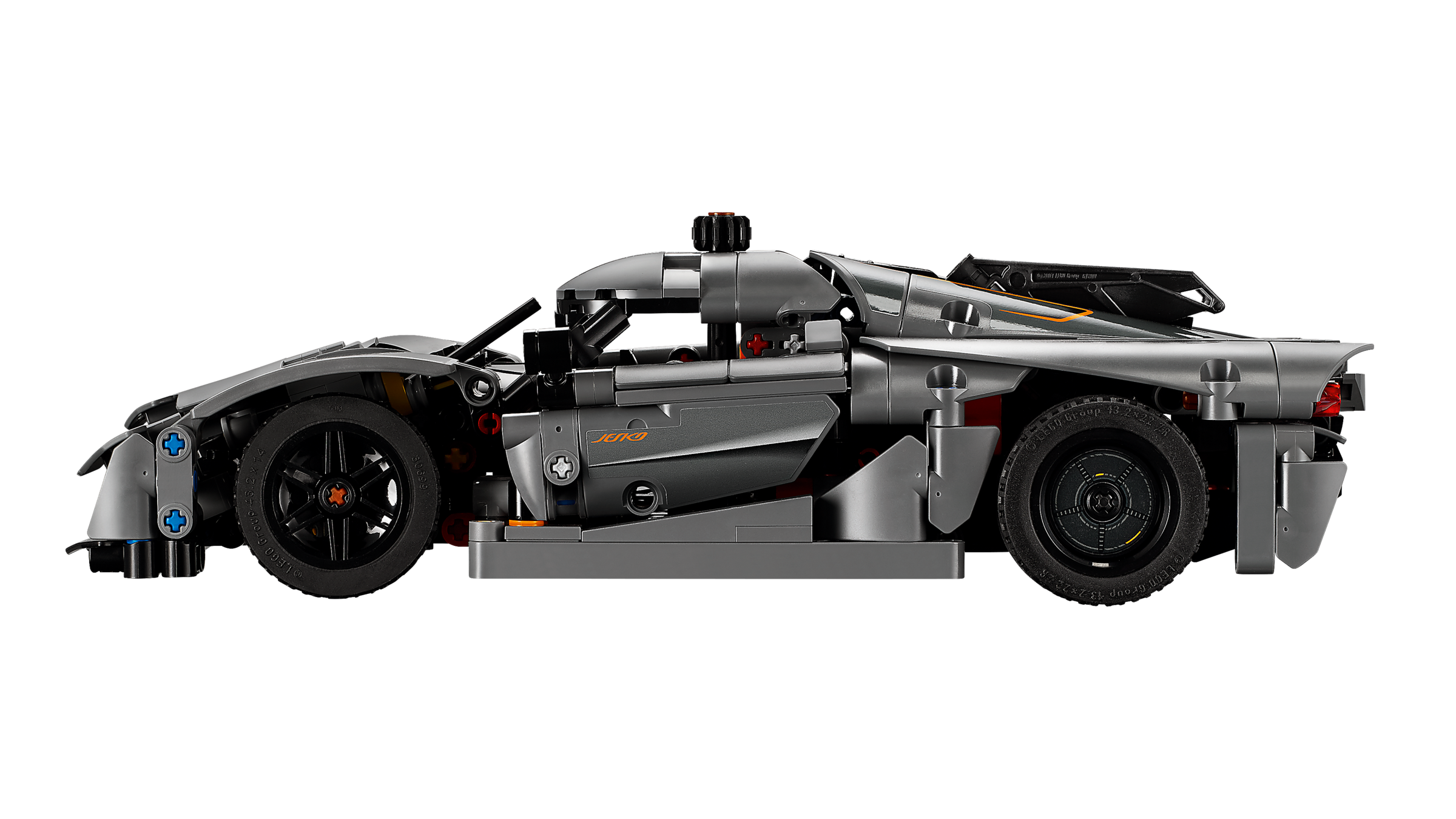 Lego Koenigsegg Jesko Absolut Grey Hypercar