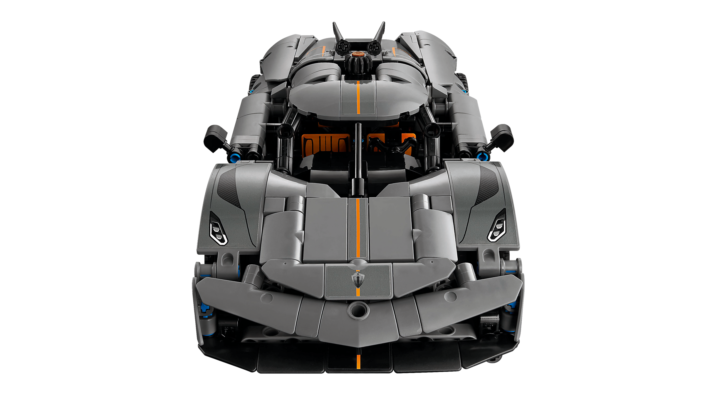 Lego Koenigsegg Jesko Absolut Grey Hypercar