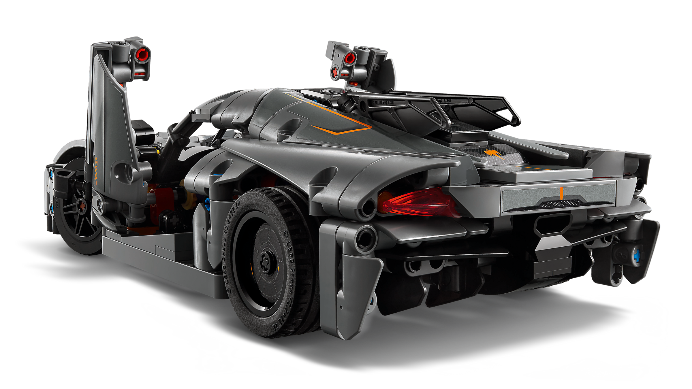 Lego Koenigsegg Jesko Absolut Grey Hypercar