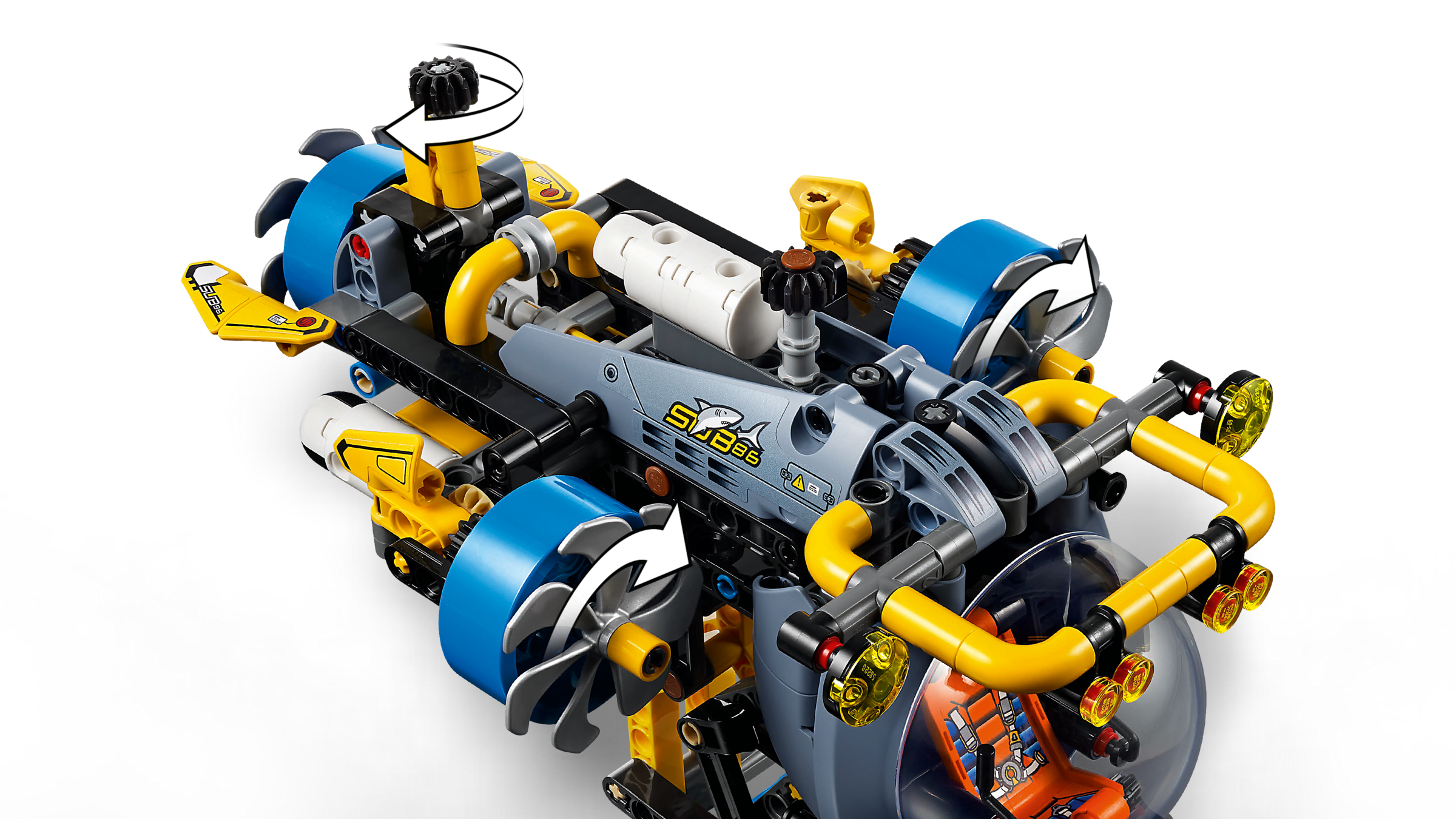 Lego DeepSea Research Submarine