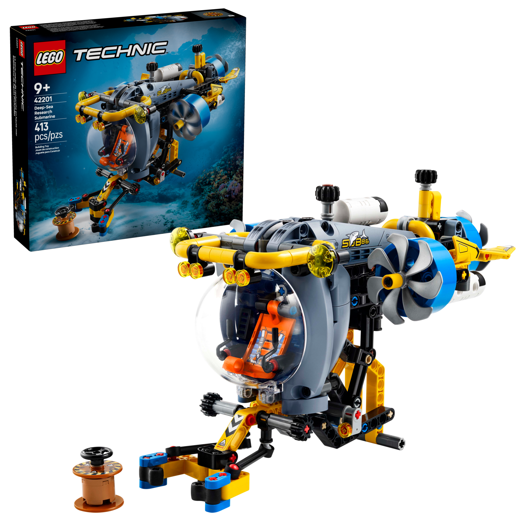 Lego DeepSea Research Submarine
