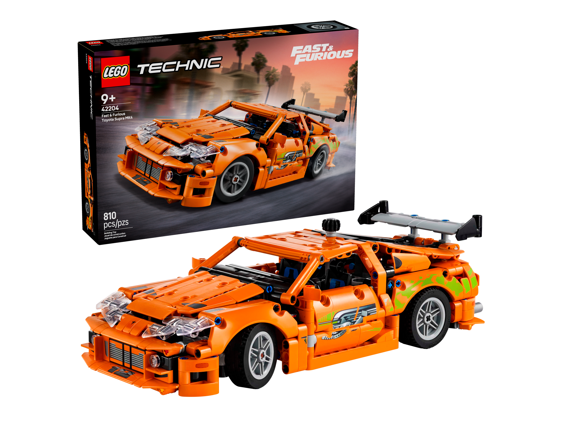 Lego Fast and Furious Toyota Supra MK4