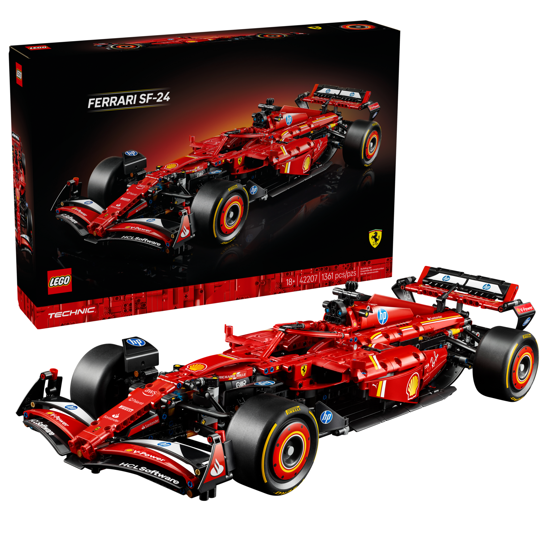 Lego Ferrari SF24 F1 Car