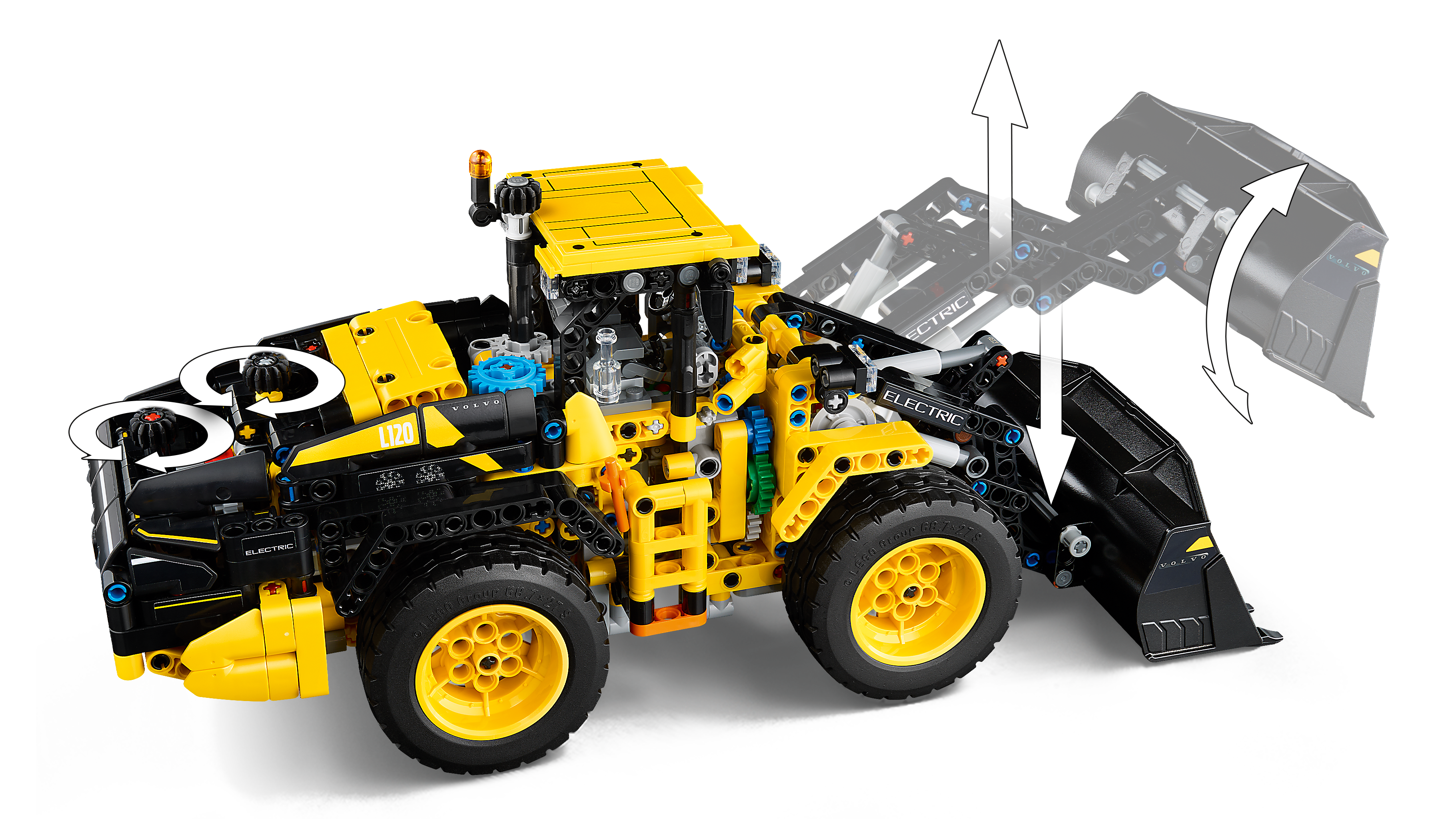 Lego Volvo L120 Electric Wheel Loader