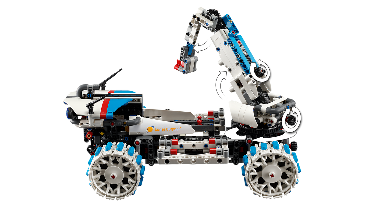 Lego Lunar Outpost Moon Rover Space Vehicle