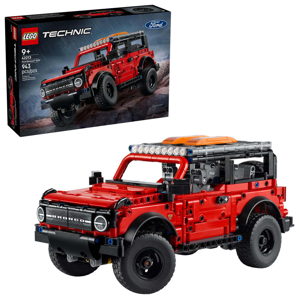 LEGO Ford Bronco SUV, front