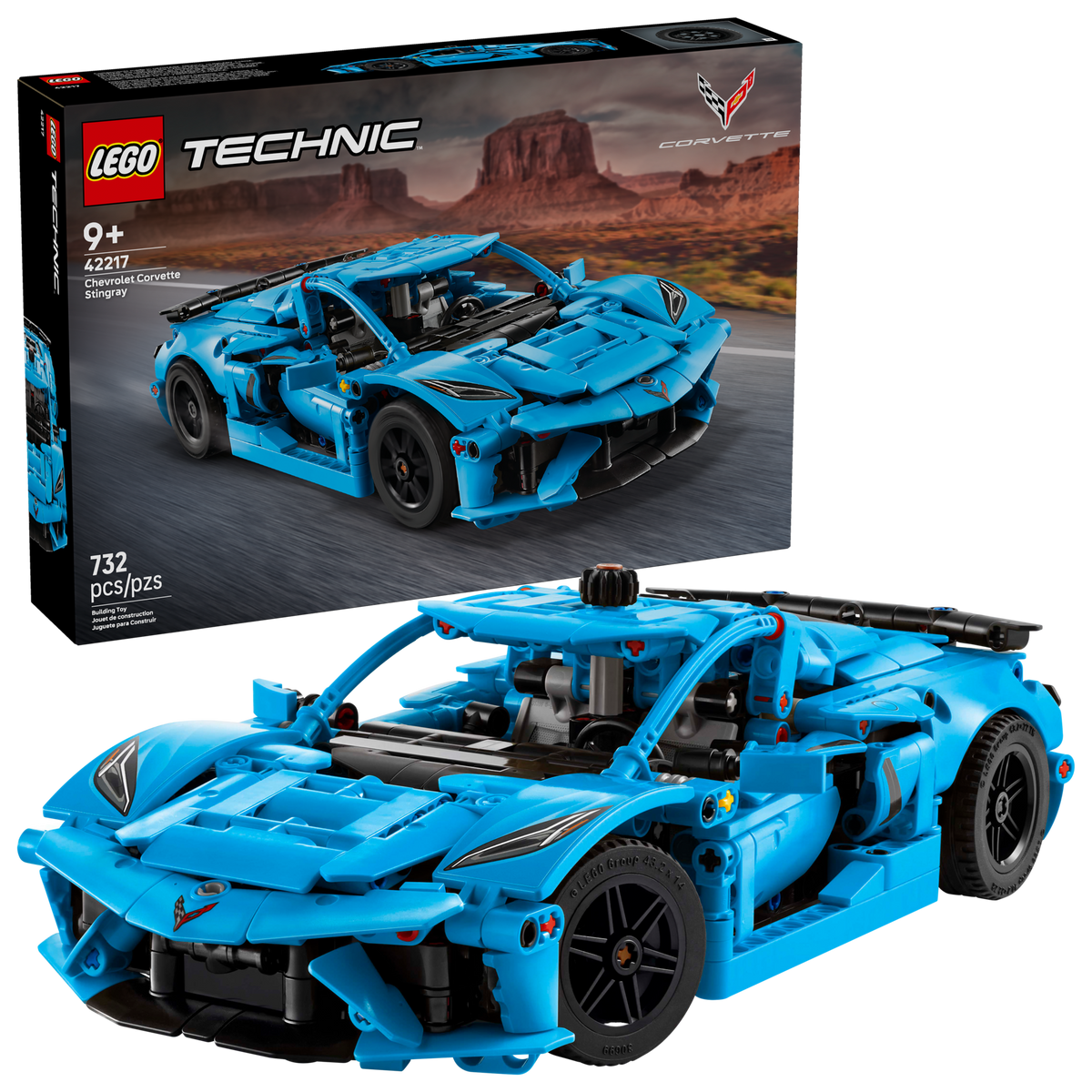 Lego Chevrolet Corvette Stingray Blue