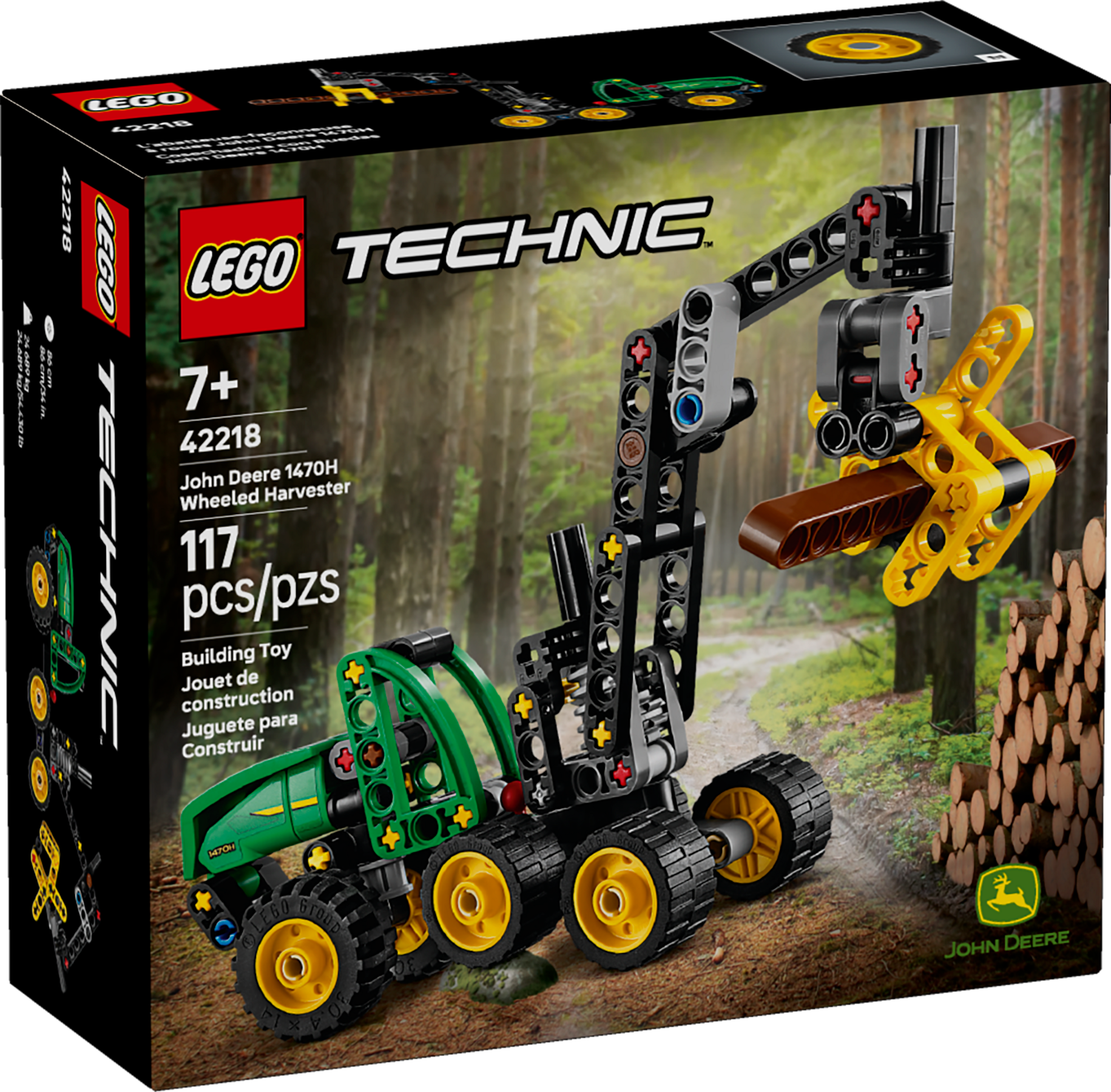 Lego John Deere 1470H Wheeled Harvester