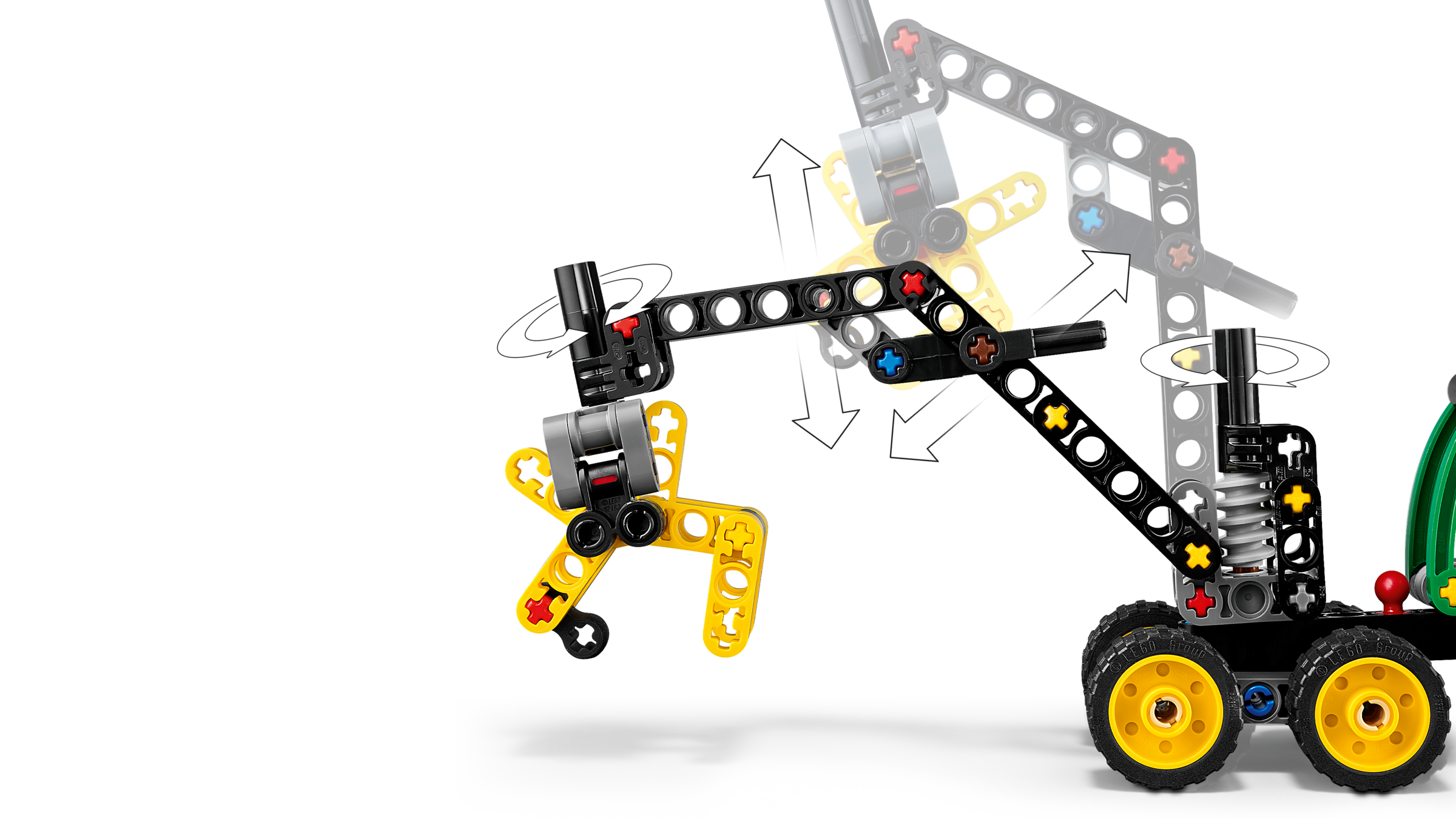 Lego John Deere 1470H Wheeled Harvester
