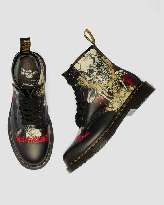 Dr Martens 1460 Metallica - White & Multi