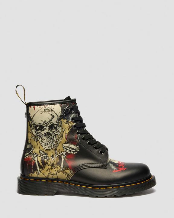 Dr Martens 1460 Metallica - White & Multi