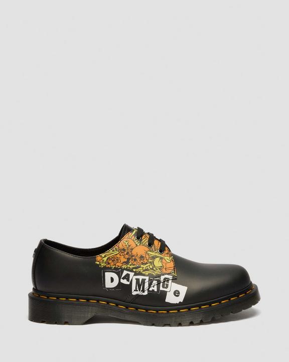 Dr Martens 1461 Metallica - White+Multi