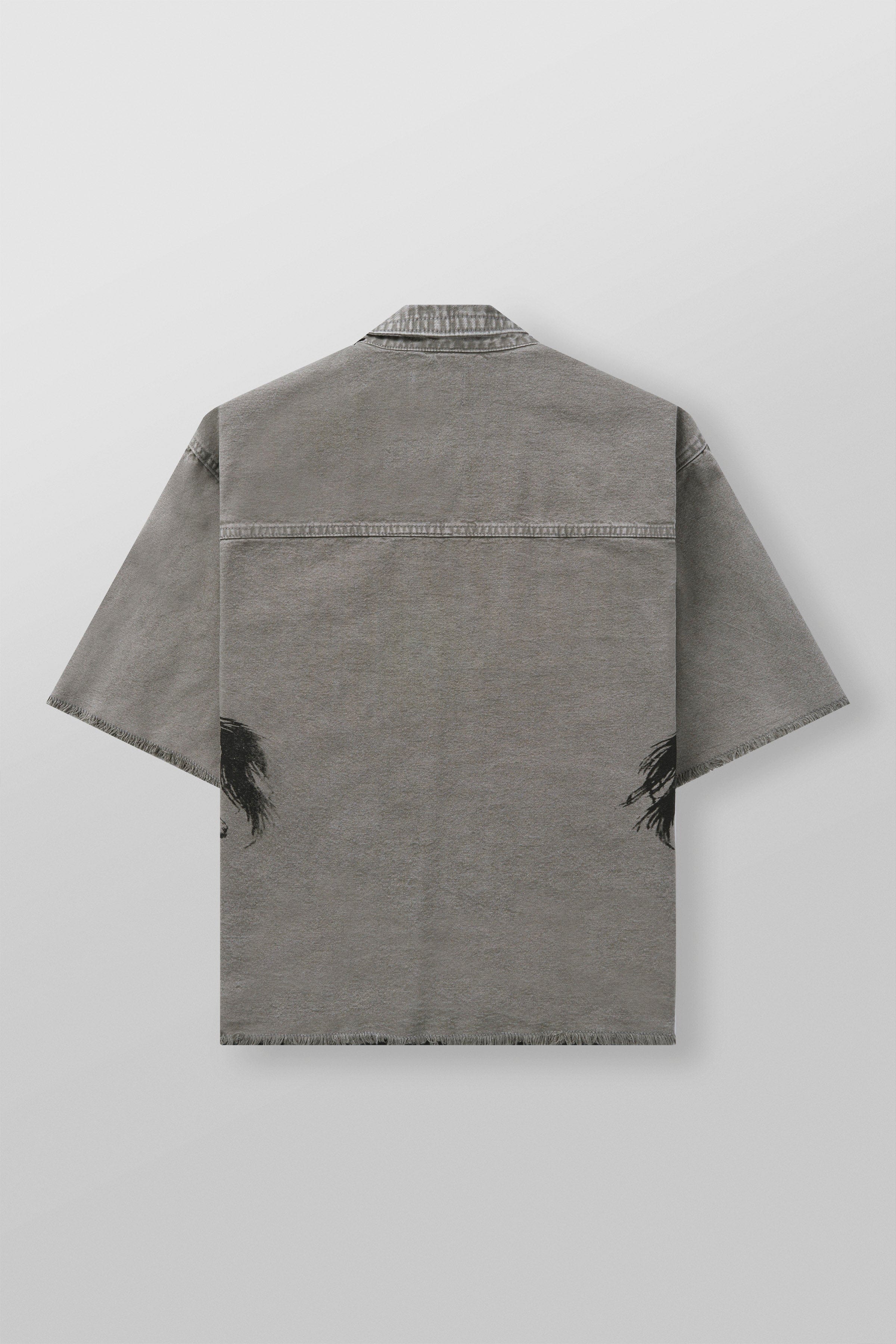 YoungLA 4231 - Hats Off Button Ups Grey Khaki Wash