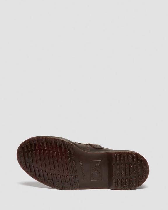 Dr Martens Mary Jane Flower - Dark Brown