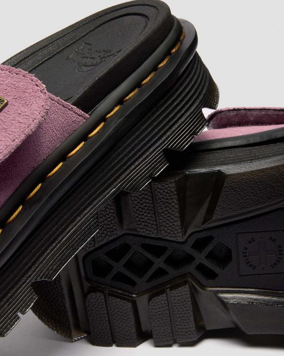 Dr Martens Zebzag Slides - Dusty Rose