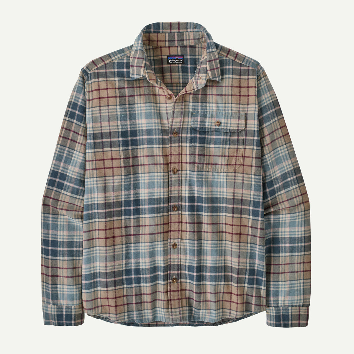 Patagonia M'S Long-Sleeved Lightweight Fjord Flannel Shirt