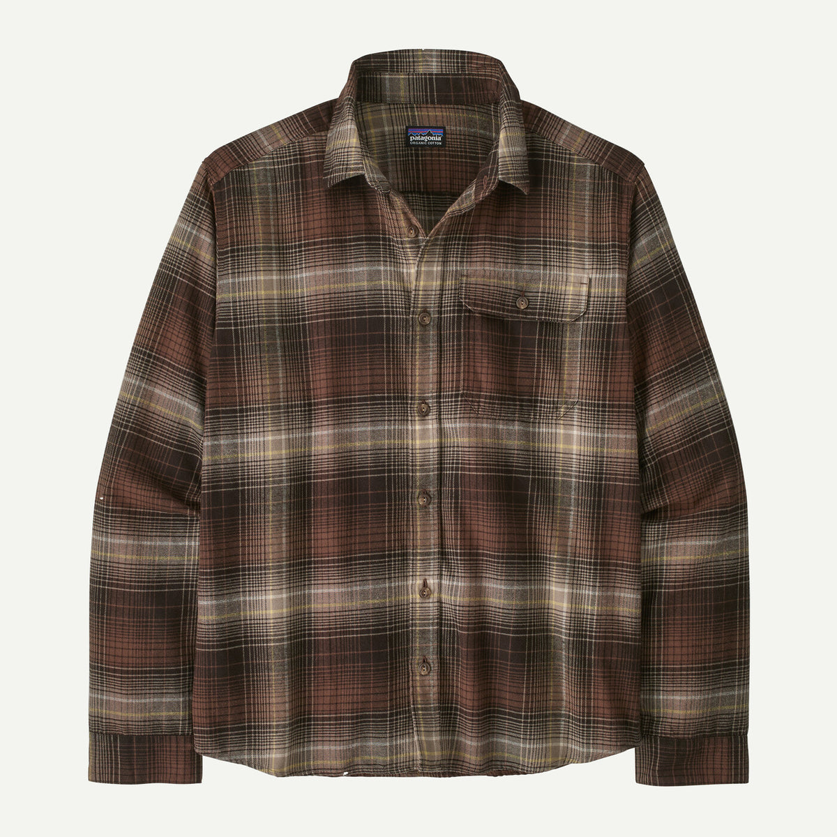 Patagonia M'S Long-Sleeved Lightweight Fjord Flannel Shirt