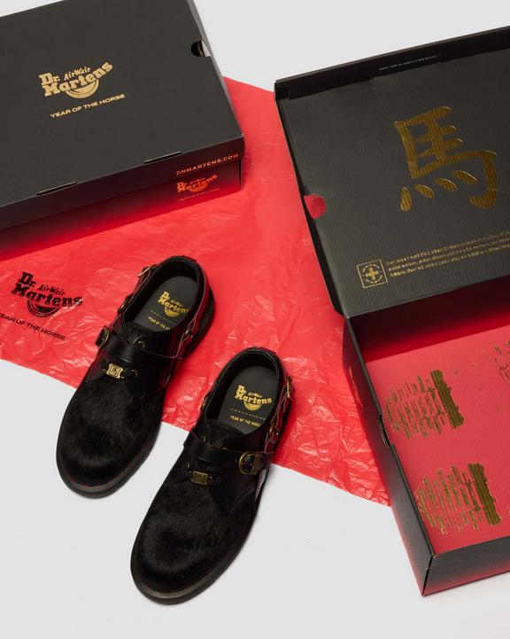 Dr Martens 1461 Year Of The Horse - Black