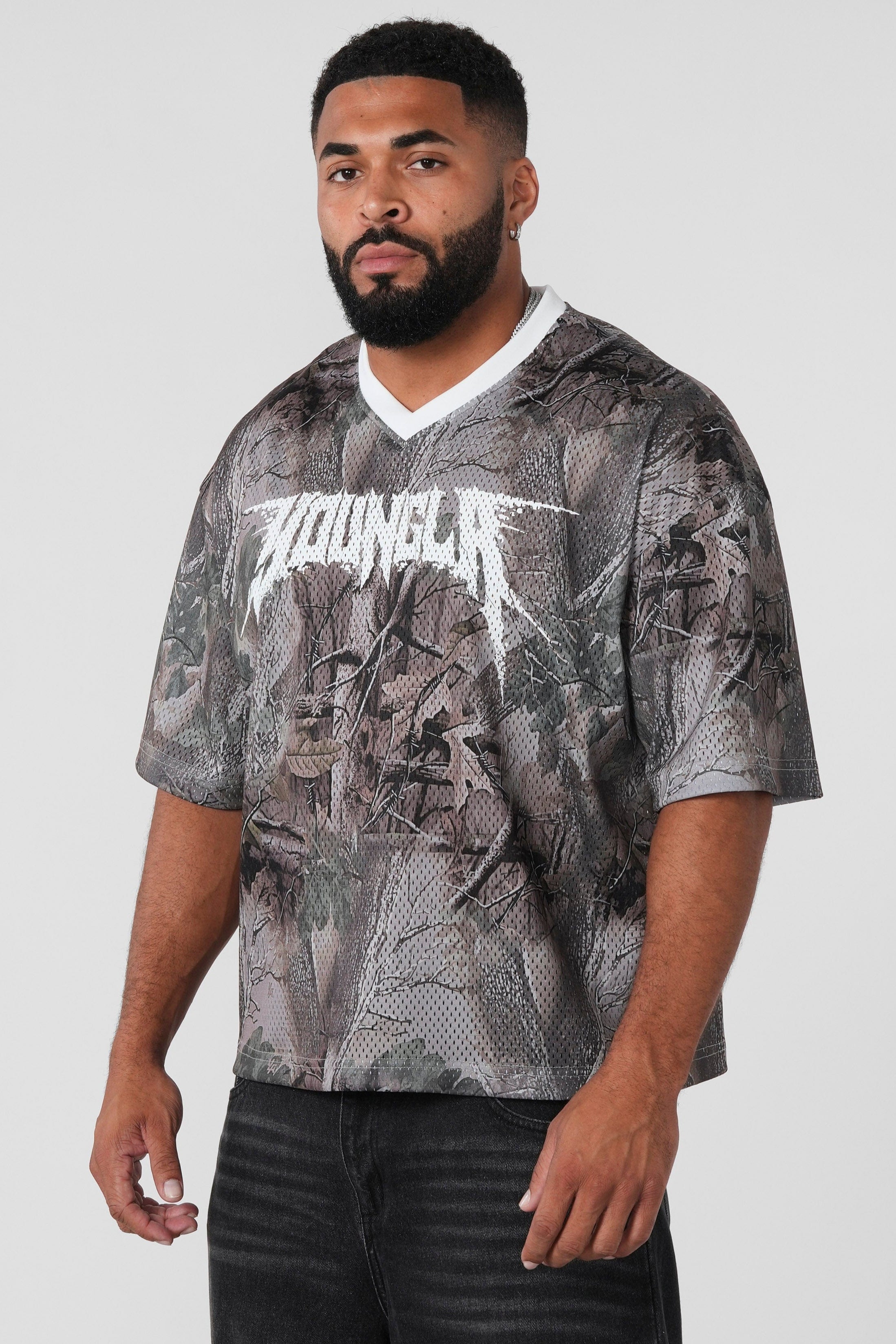 YoungLA 4249 - Venom Jerseys Beige Tree Camo