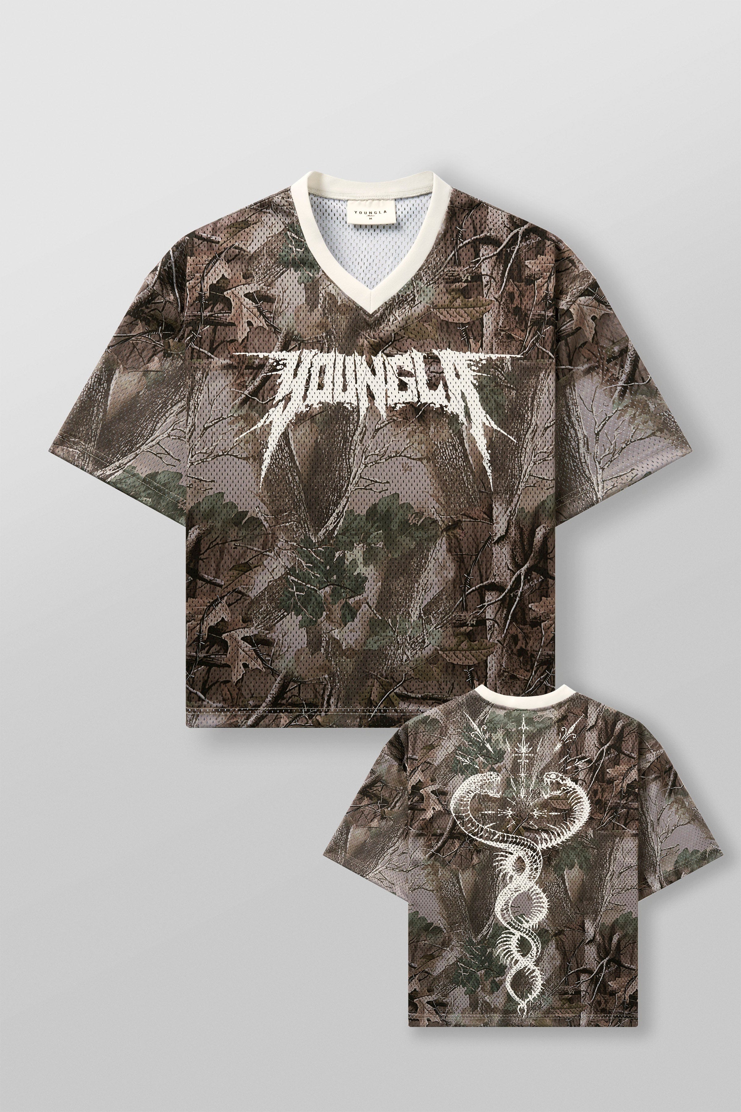 YoungLA 4249 - Venom Jerseys Beige Tree Camo
