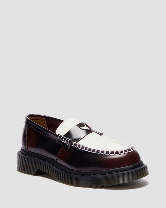 Dr Martens Penton Heart - Cherry Red & White