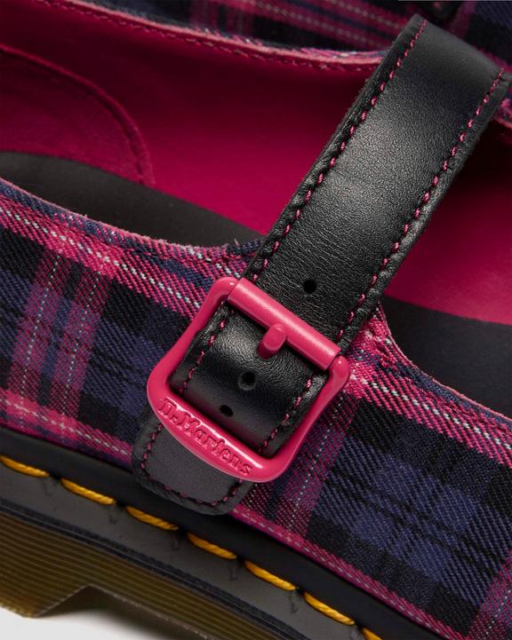 Dr Martens Elphie Mj - Black+Pink Multi